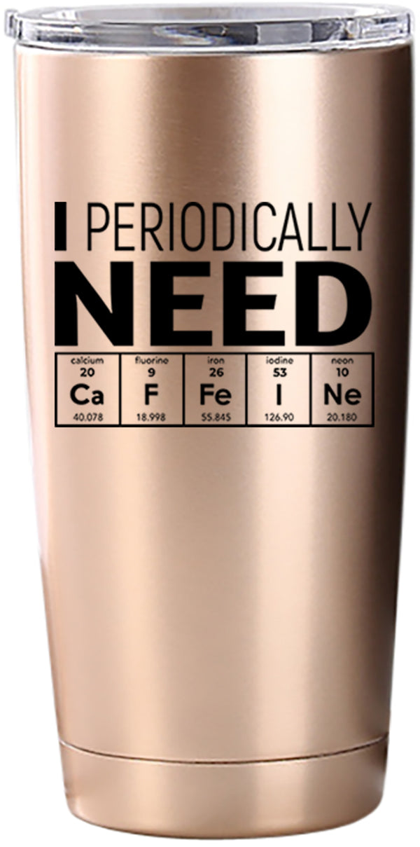 Chemistry Gifts - Coffee Tumbler/Travel Mug 20oz - Gift Idea for Teachers, Biology, Nerd, Science Teacher, For Adults, Professor, Women, Men, Geek