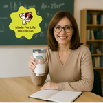 Gifts for Teachers - Rainbow Teacher White 20 ounce oz Tumbler