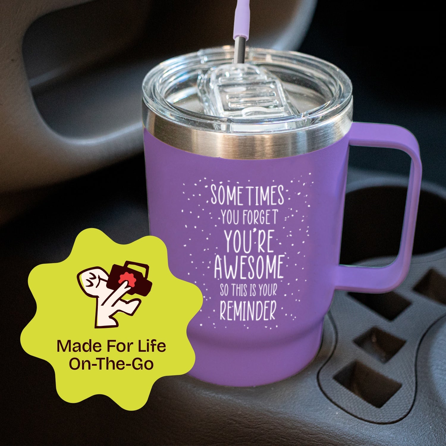 Gifts for Women and Mothers - Sometimes You Forget You Are Awesome 20 Ounce HOz Tumbler
