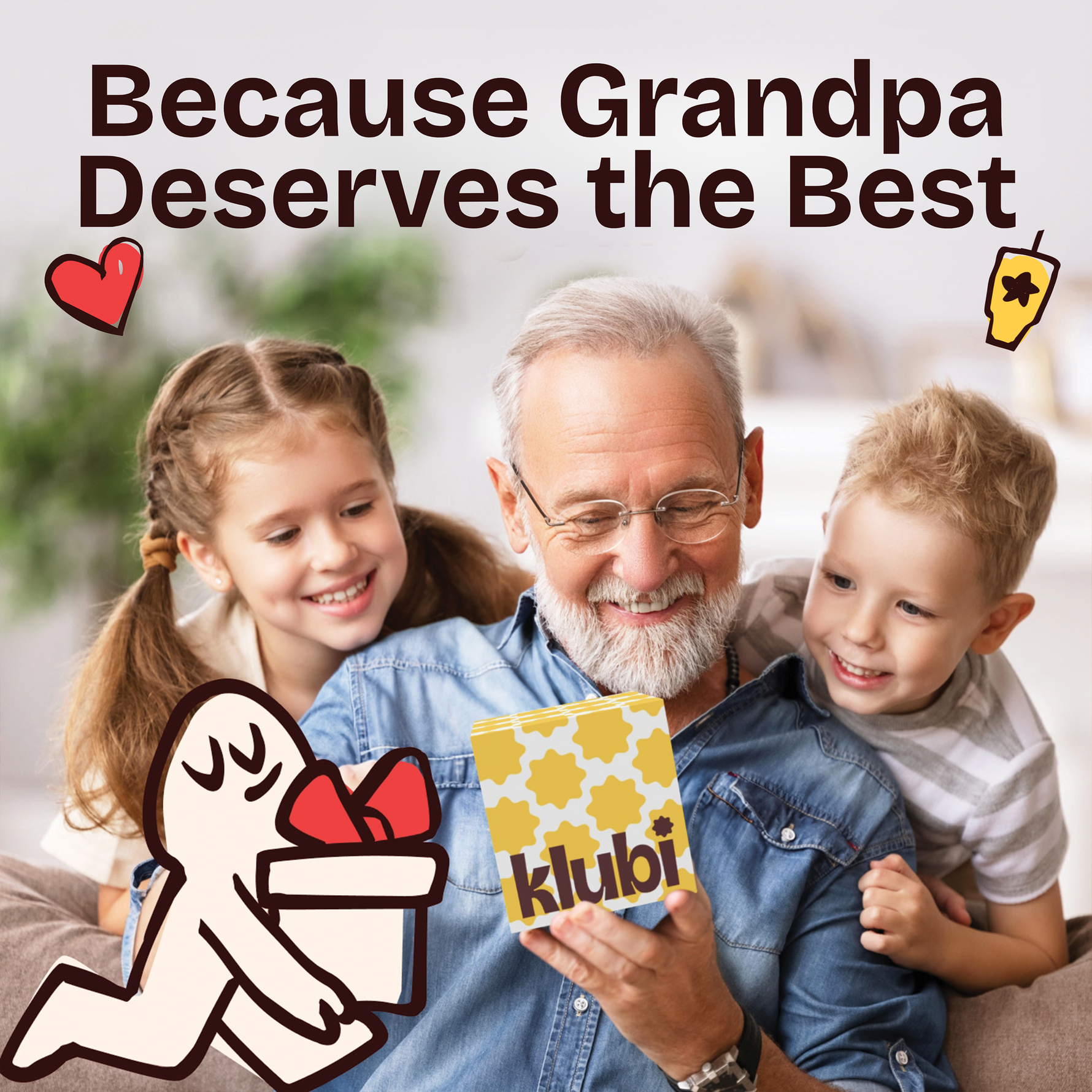 Gifts for Grandpa - Not My Granddaughter Black 14 ounce oz Mug Grandpa Grandfather