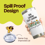 Gifts for Grandma - Great Grandma gifts coffee 20 ounce oz White Tumbler