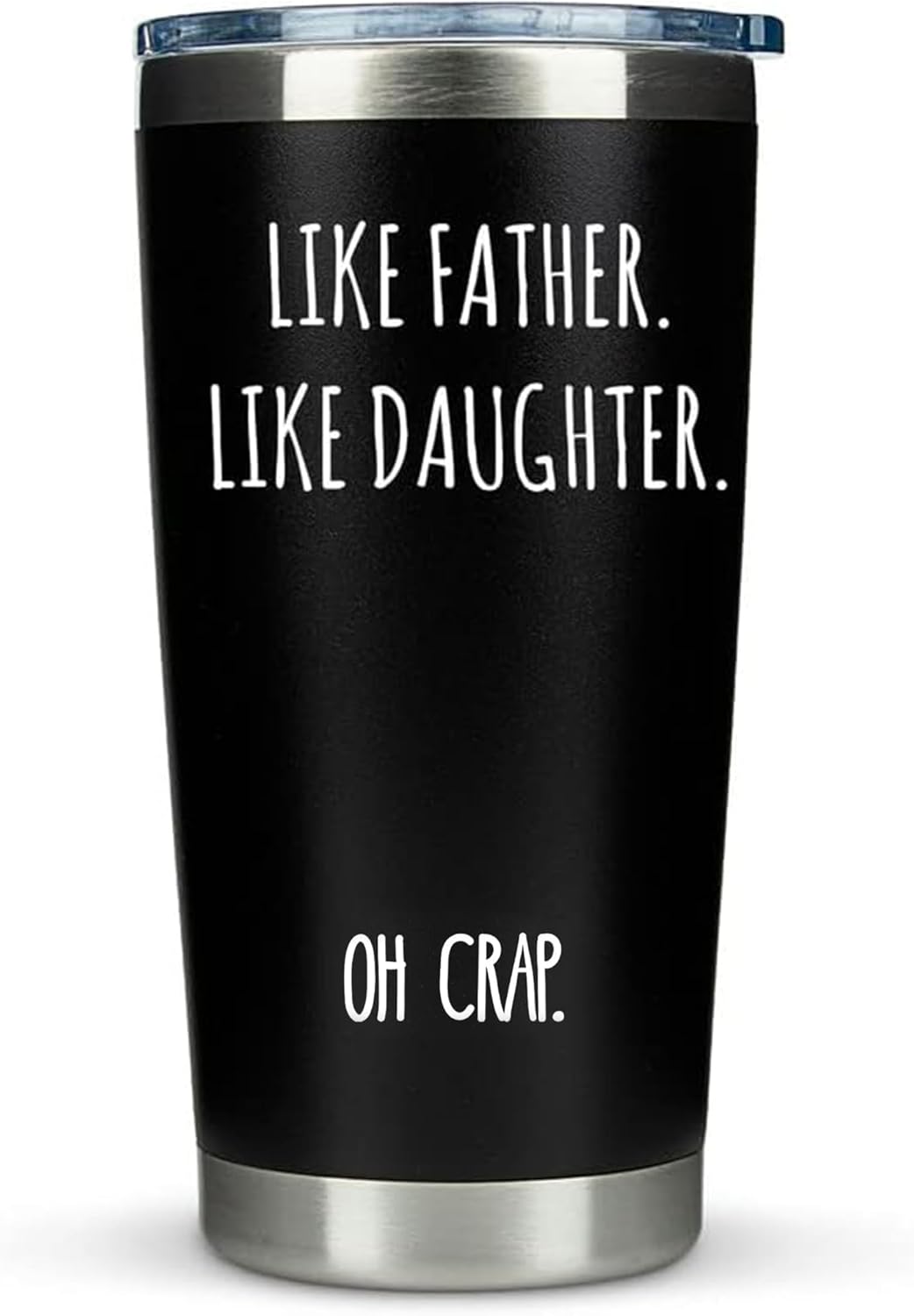 KLUBI Dad Birthday Gifts From Daughter Like Father Like Daughter Mug Funny Father's Day Gifts from Daughter 20 Ounce