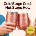 Gifts for Women and Mothers - Sometimes You Forget You Are Awesome 12 ounce oz Rose Gold Mug Birthday Gifts