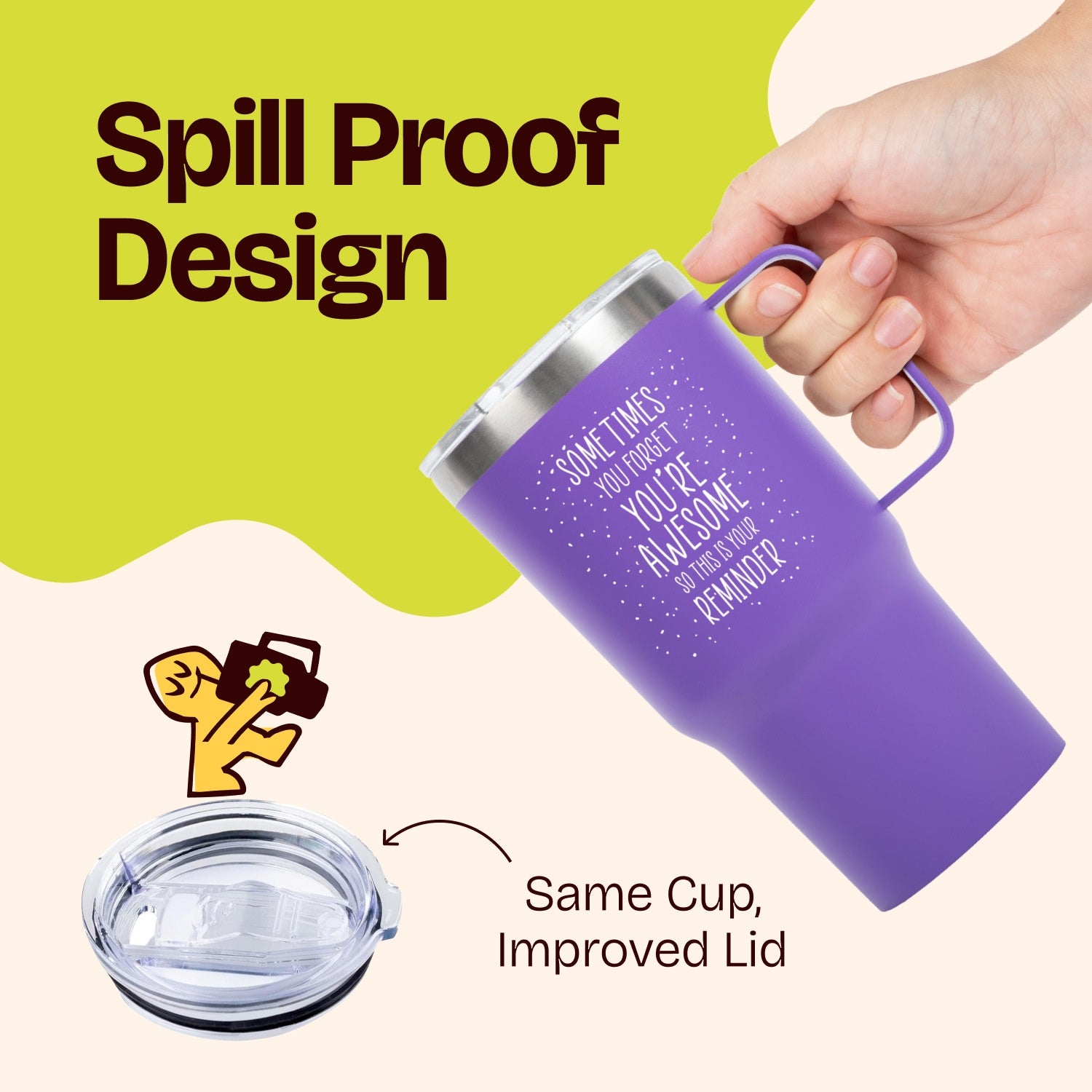 Gifts for Women and Mothers - Sometimes You Forget You Are Awesome 20 Ounce HOz Tumbler