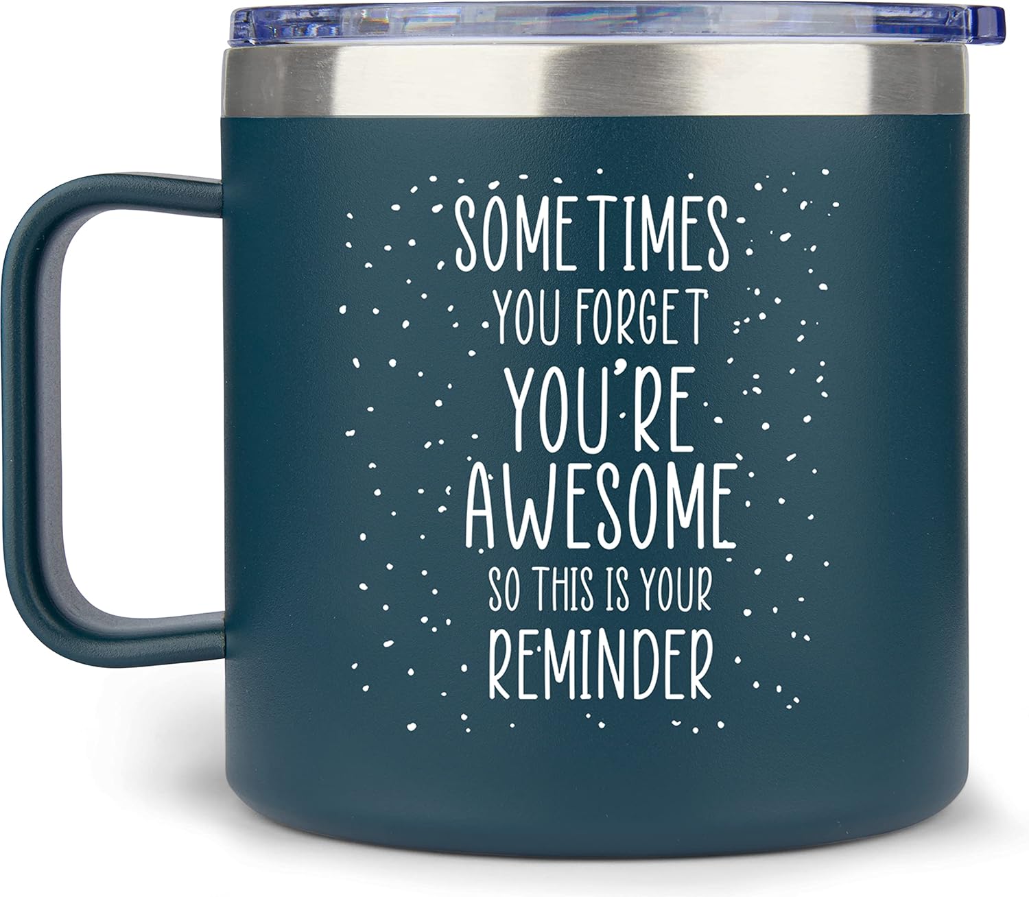Gift for Mom and Women - Sometimes You Forget You're Awesome Navy 14 ounce oz Birthday Gifts for Women