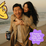 Gift for Fathers - You Can't Scare Me I have Two Daughters Black 20 ounce oz Tumbler gift from daughter