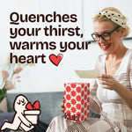 Gifts for Teachers - Rainbow Teacher White 20 ounce with handle oz Tumbler