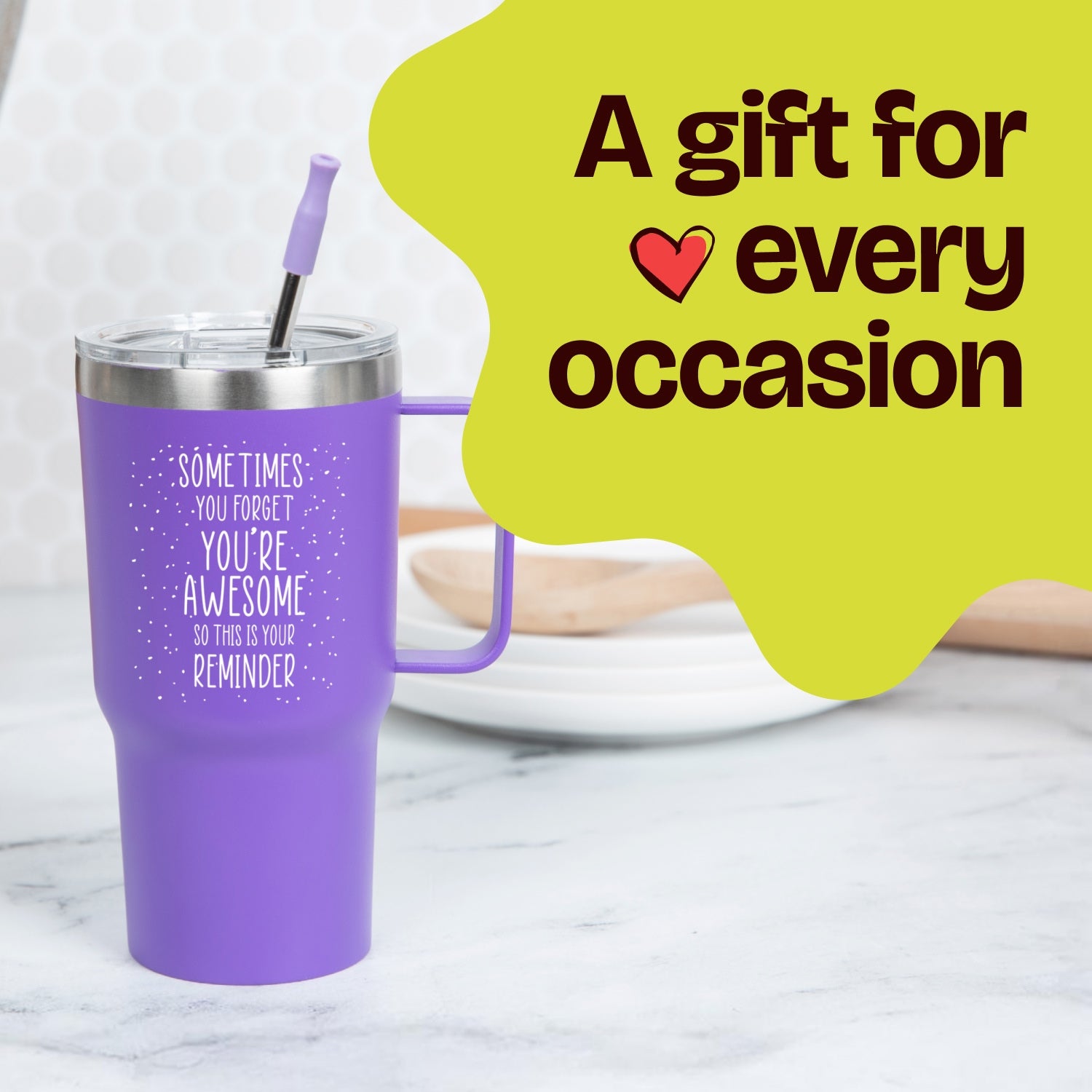 Gifts for Women and Mothers - Sometimes You Forget You Are Awesome 20 Ounce HOz Tumbler